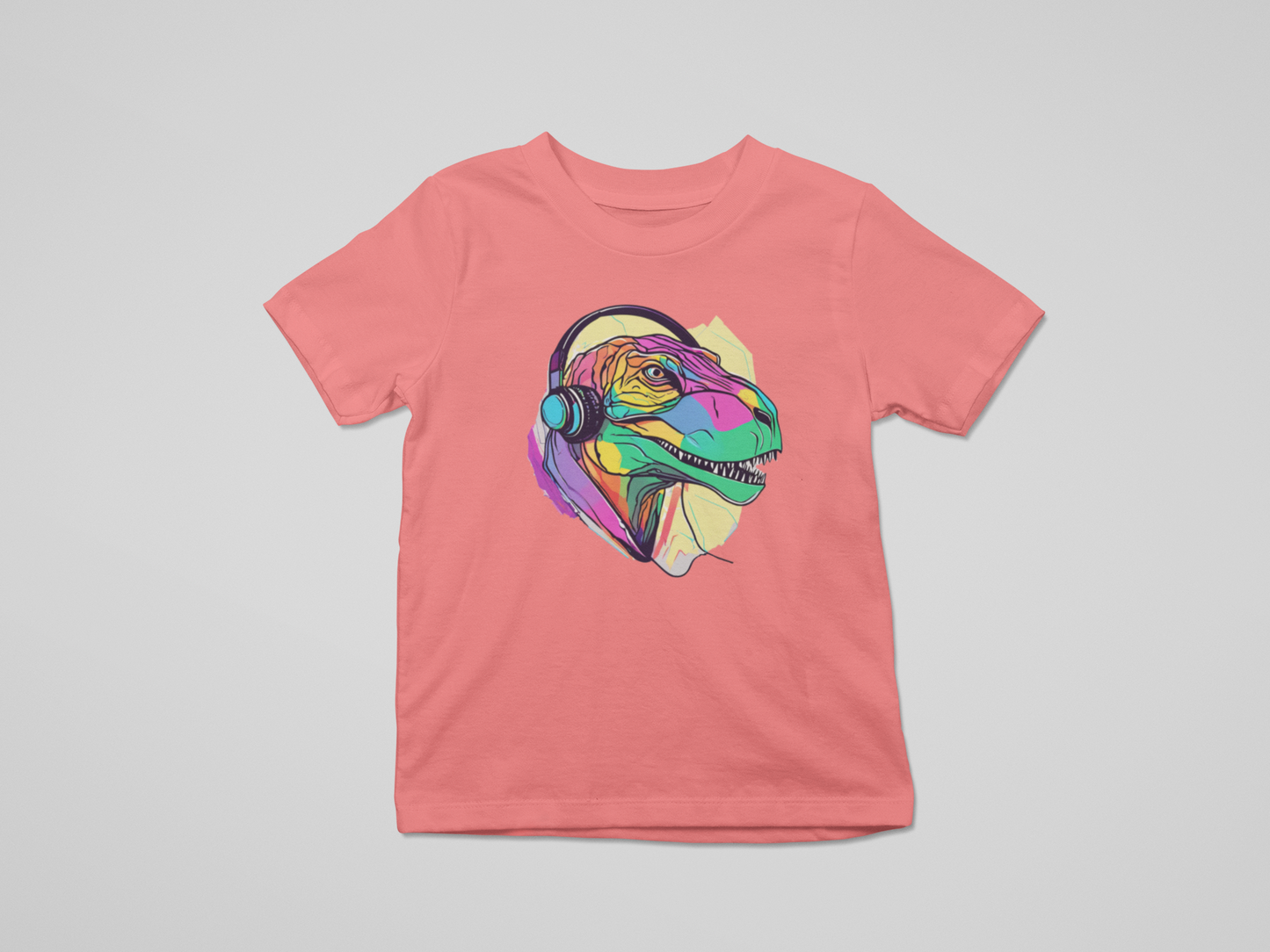 Funny Trex Headphones Tees and Hoodies