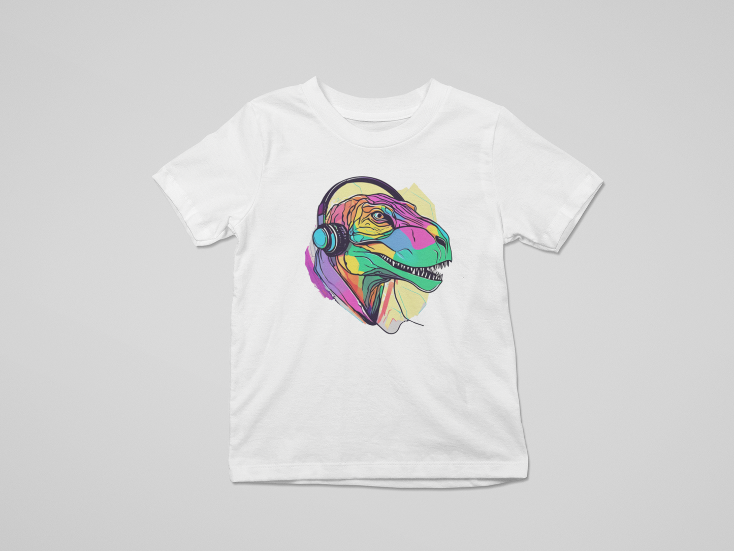 Funny Trex Headphones Tees and Hoodies