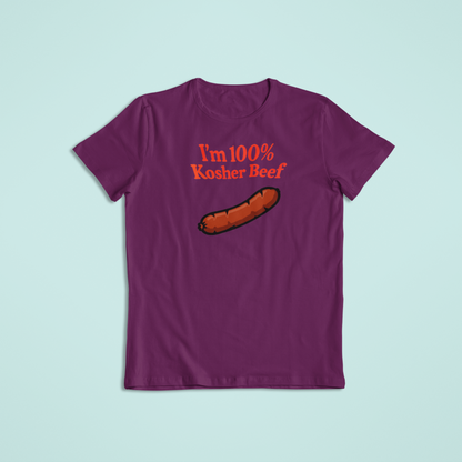 100% Kosher Beef Tshirts and Hoodie