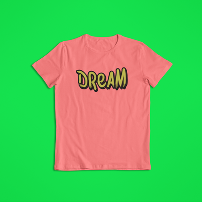 Dream Shirt or Hoodie – Inspirational Word Graphic – Short Sleeve, Long Sleeve, Hoodie – Unisex S–2XL