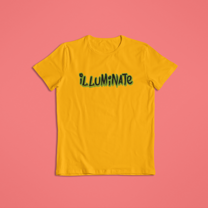 Illuminate Shirt or Hoodie – Positive Word Graphic – Short Sleeve, Long Sleeve, Hoodie – Unisex S–2XL
