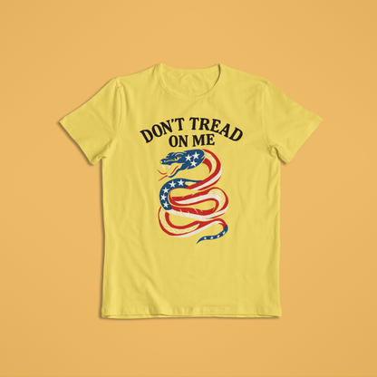 Don’t Tread On Me Shirt, American Flag Snake Hoodie, Patriotic Freedom T-Shirt, USA Heritage Apparel