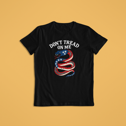 Don’t Tread On Me Shirt, American Flag Snake Hoodie, Patriotic Freedom T-Shirt, USA Heritage Apparel