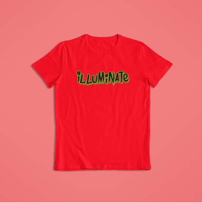 Illuminate Shirt or Hoodie – Positive Word Graphic – Short Sleeve, Long Sleeve, Hoodie – Unisex S–2XL