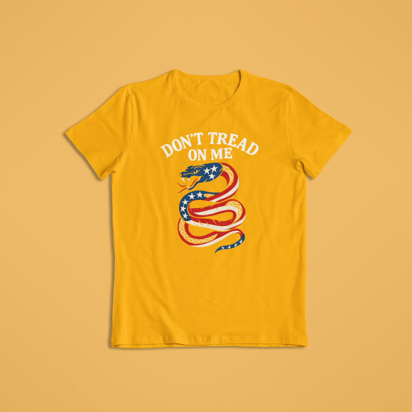 Don’t Tread On Me Shirt, American Flag Snake Hoodie, Patriotic Freedom T-Shirt, USA Heritage Apparel