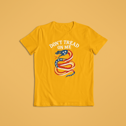 Don’t Tread On Me Shirt, American Flag Snake Hoodie, Patriotic Freedom T-Shirt, USA Heritage Apparel