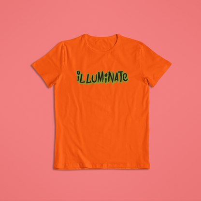 Illuminate Shirt or Hoodie – Positive Word Graphic – Short Sleeve, Long Sleeve, Hoodie – Unisex S–2XL