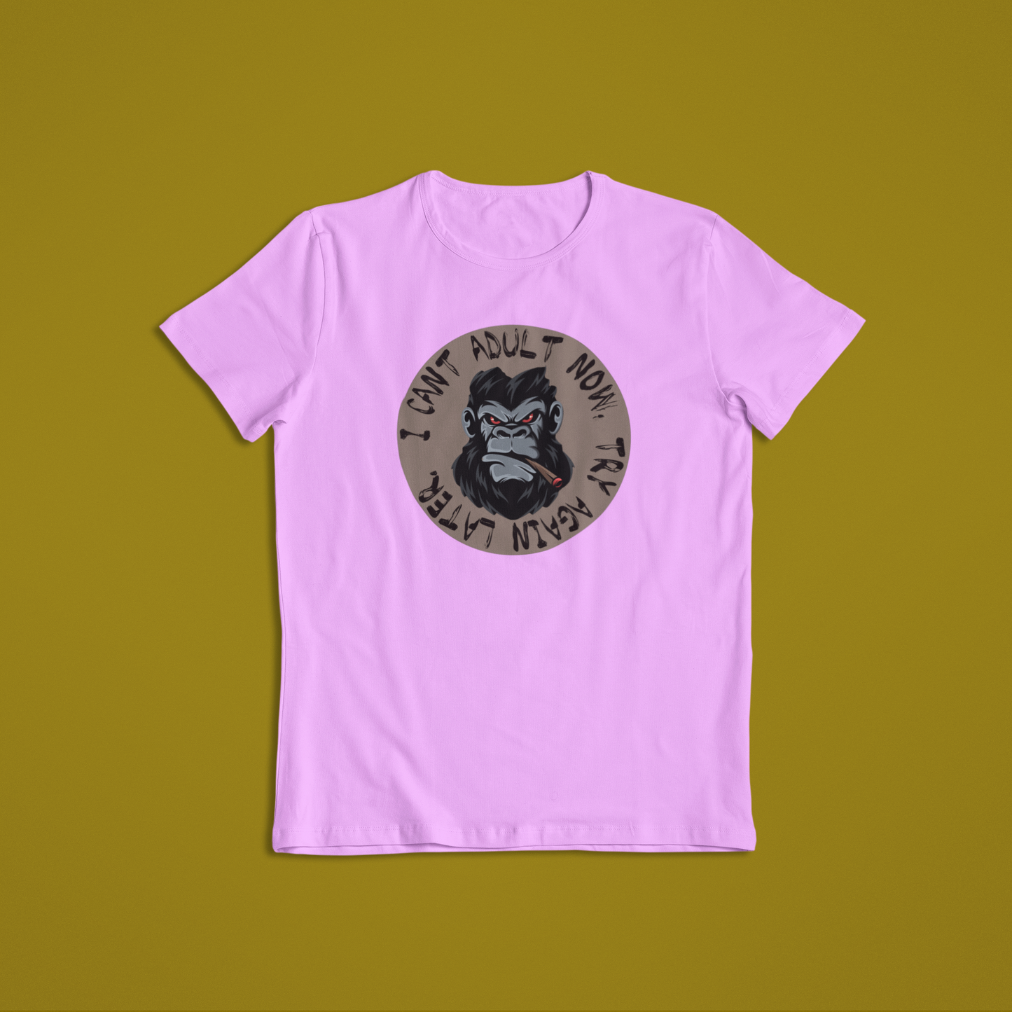 Cant Adult Funny Gorilla Tees and Hoodies