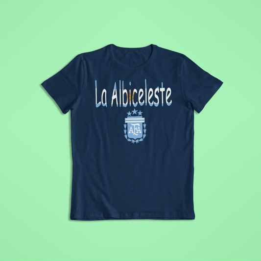 La Albiceleste Argentina Soccer Shirt & Hoodie | AFA Emblem Design | Argentina Football | World Cup