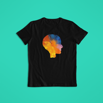 Vibrant and Colorful Face Tee and Hoodie