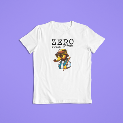 Zero Ducks Given Tshirts and Hoodies