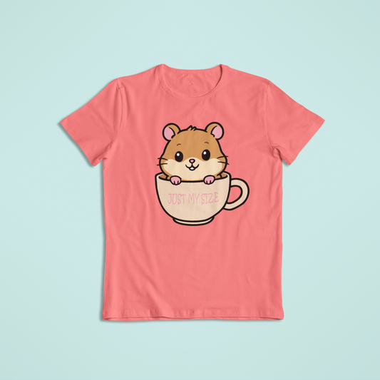 Funny Hamster in a Cup Tshirts and Hoodies