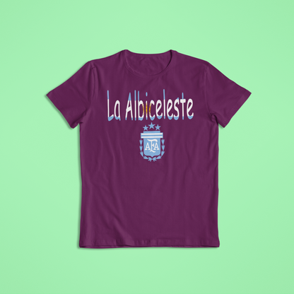 La Albiceleste Argentina Soccer Shirt & Hoodie | AFA Emblem Design | Argentina Football | World Cup