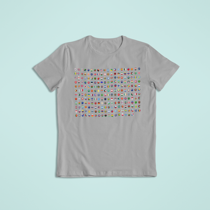 All World Flags T-shirt and Hoodies