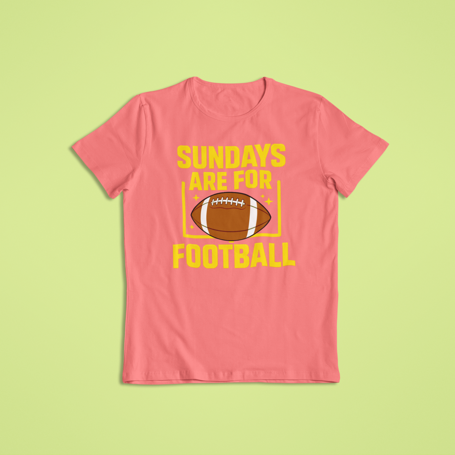 Sundays Are for Football Shirt & Hoodie | Game Day Apparel | Funny Football Fan Gift | Tailgate Shirt for Men & Women