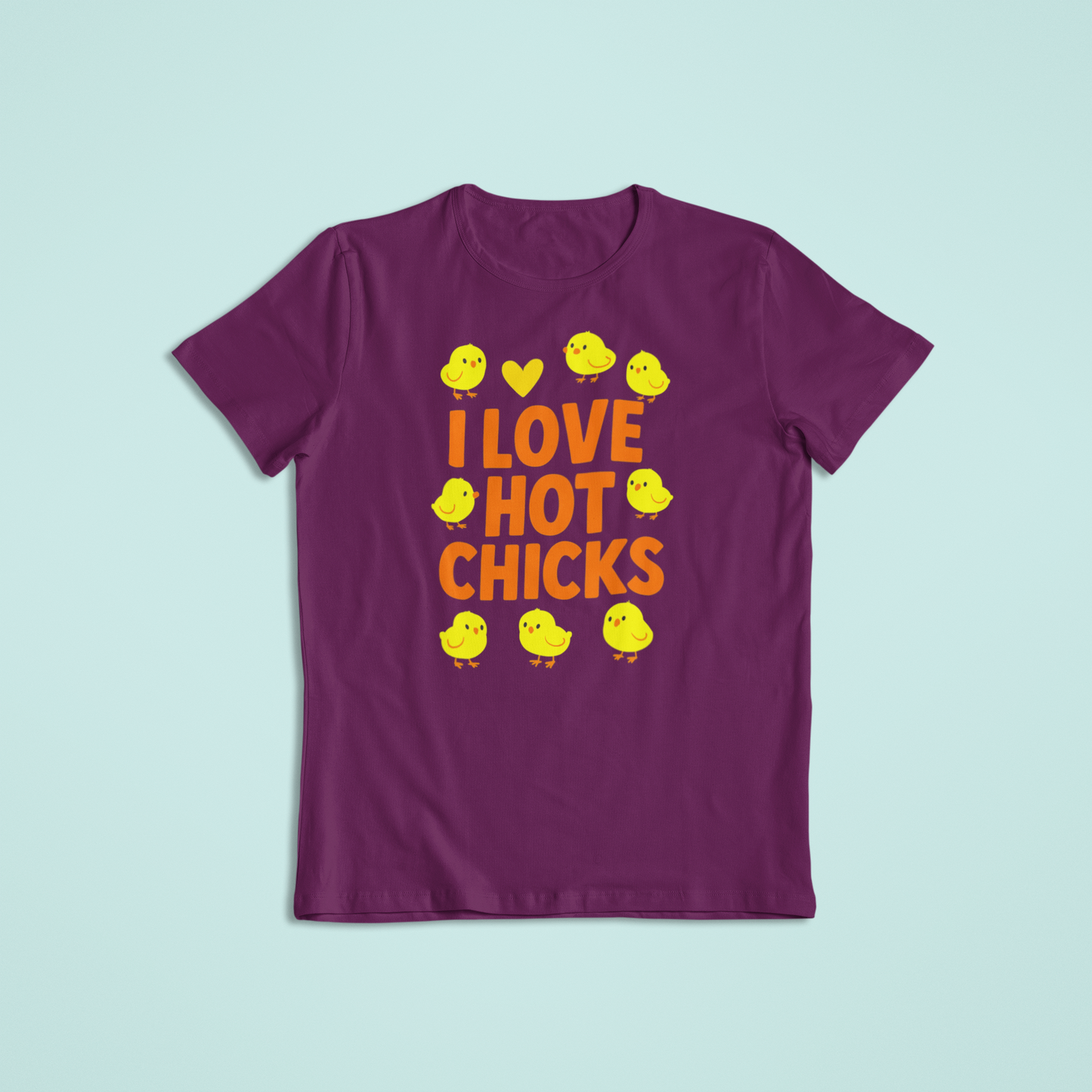 I Love Hot Chicks Tee and Hoodie