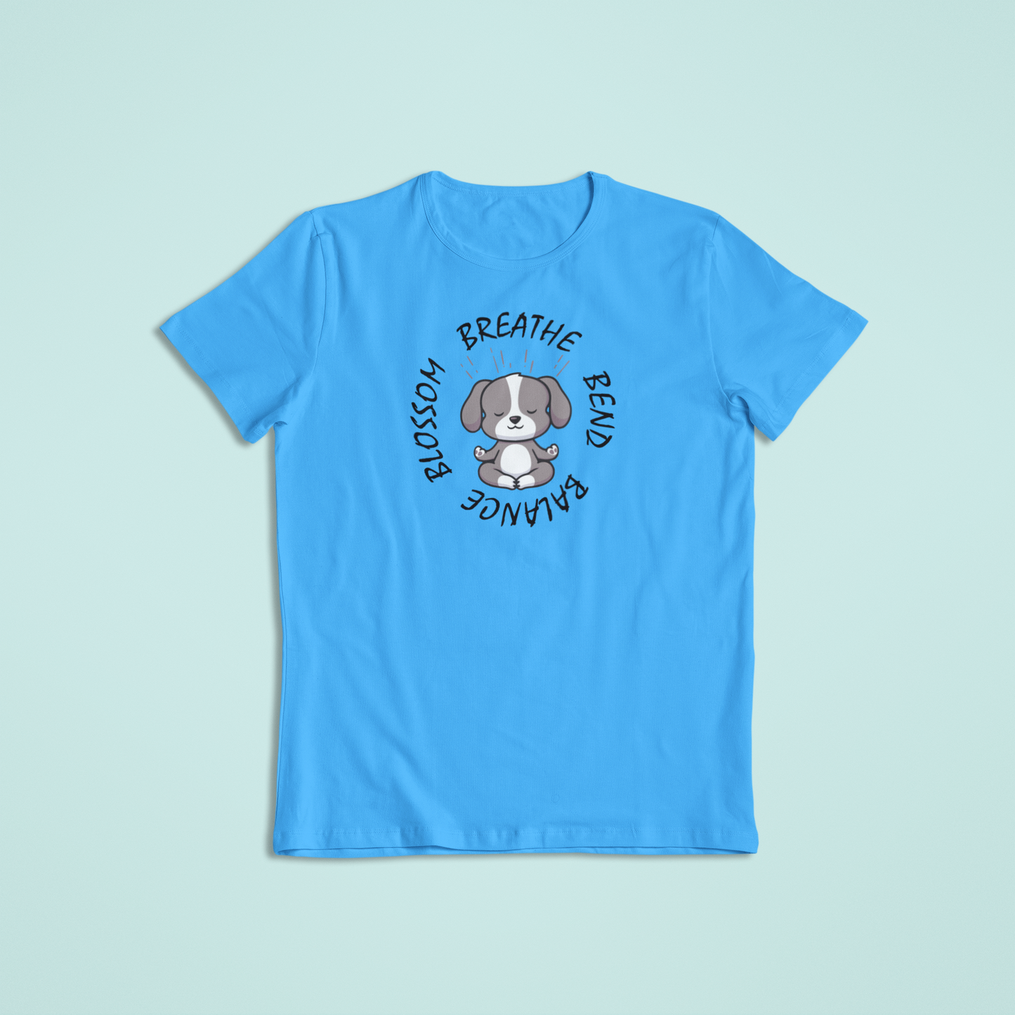 Doggie Yoga Pose Tees and Hoodies