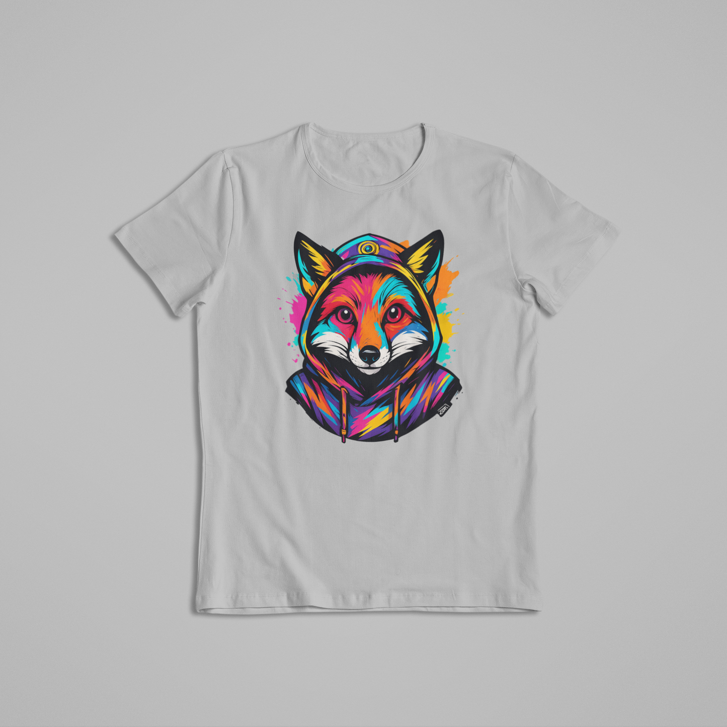 Colorful Fox T-Shirt & Hoodie – Vibrant Animal Streetwear Hoodie Design - Unique Designs - Youth - Teen - Adult