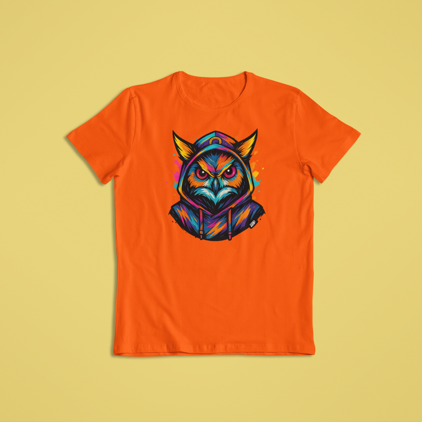 Colorful Owl T-Shirt & Hoodie – Fierce Vibrant Animal Streetwear Design - Youth - Teen - Adult - Fierce Styles - Bold Apparel