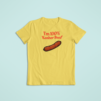 100% Kosher Beef Tshirts and Hoodie