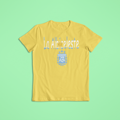 La Albiceleste Argentina Soccer Shirt & Hoodie | AFA Emblem Design | Argentina Football | World Cup