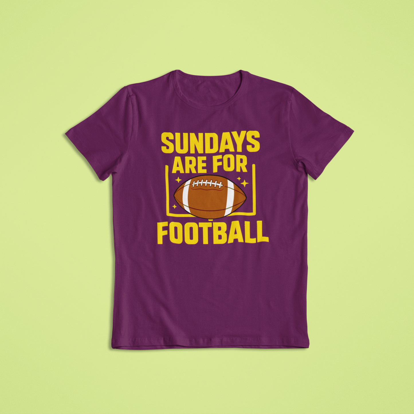 Sundays Are for Football Shirt & Hoodie | Game Day Apparel | Funny Football Fan Gift | Tailgate Shirt for Men & Women