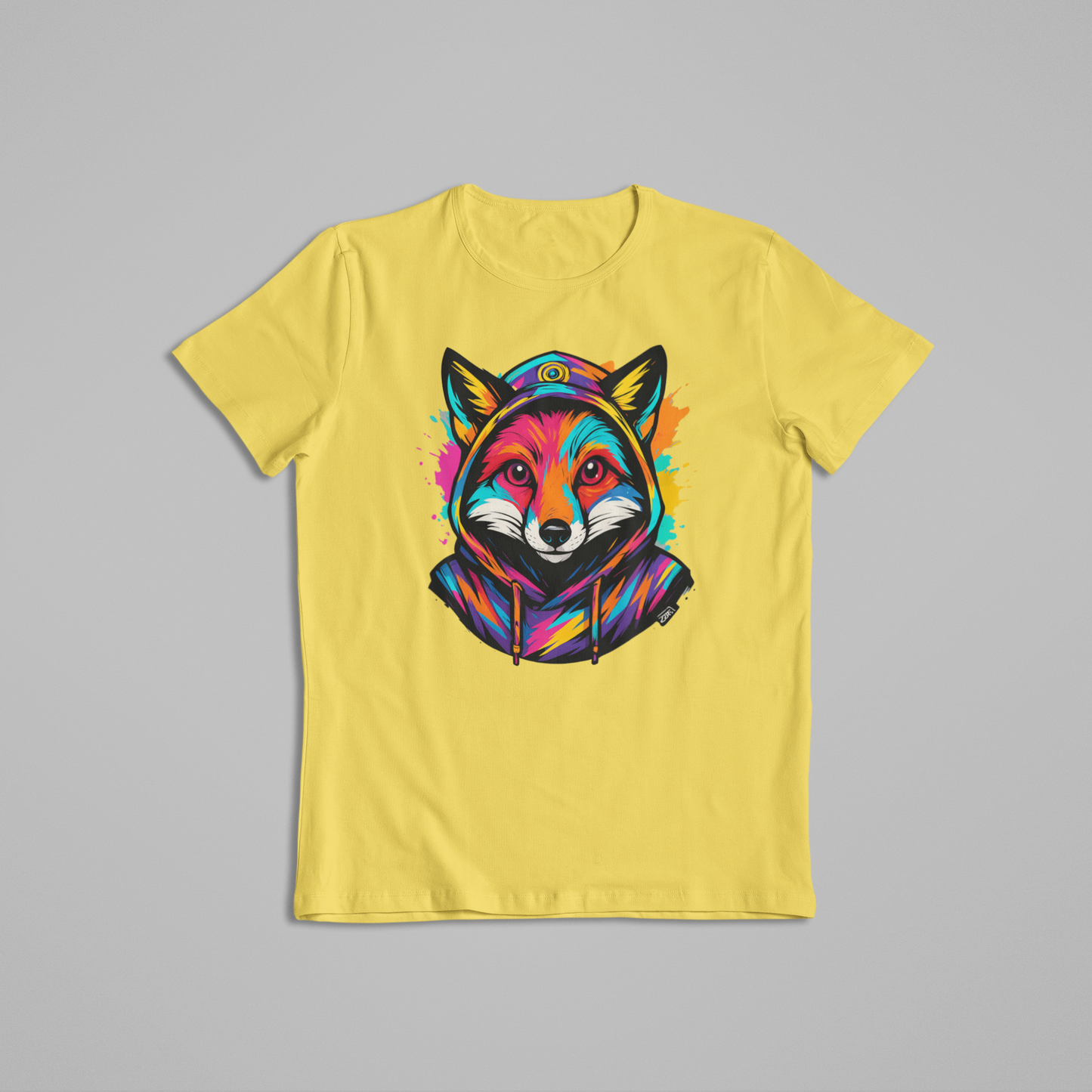 Colorful Fox T-Shirt & Hoodie – Vibrant Animal Streetwear Hoodie Design - Unique Designs - Youth - Teen - Adult