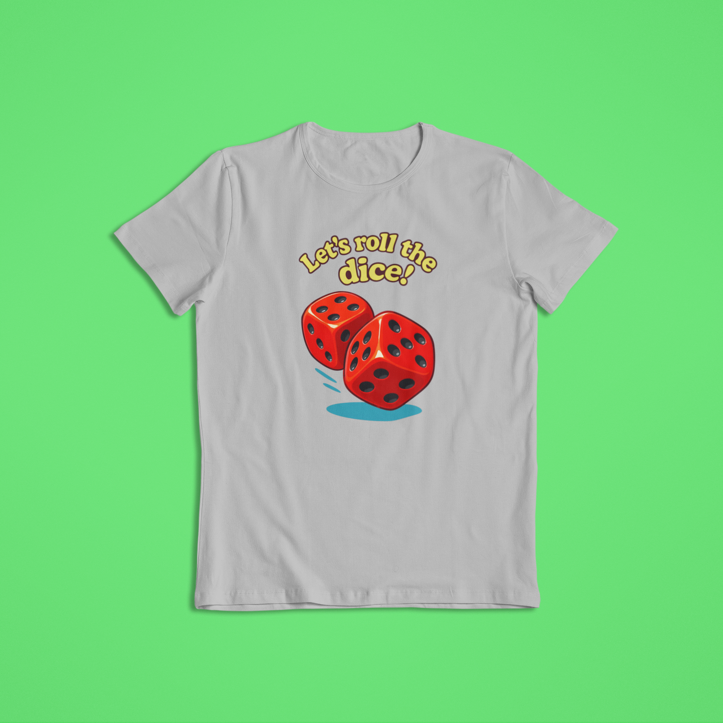 Let’s Roll the Dice Shirt, Lucky Dice T-Shirt & Hoodie, Casino Party Tee, Vegas Night Outfit, Gambling Lovers Gift, Funny Dice Roll Game Shirt