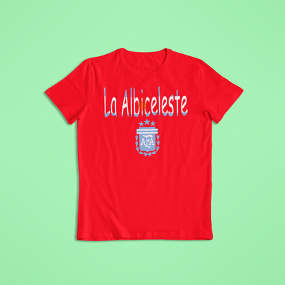 La Albiceleste Argentina Soccer Shirt & Hoodie | AFA Emblem Design | Argentina Football | World Cup