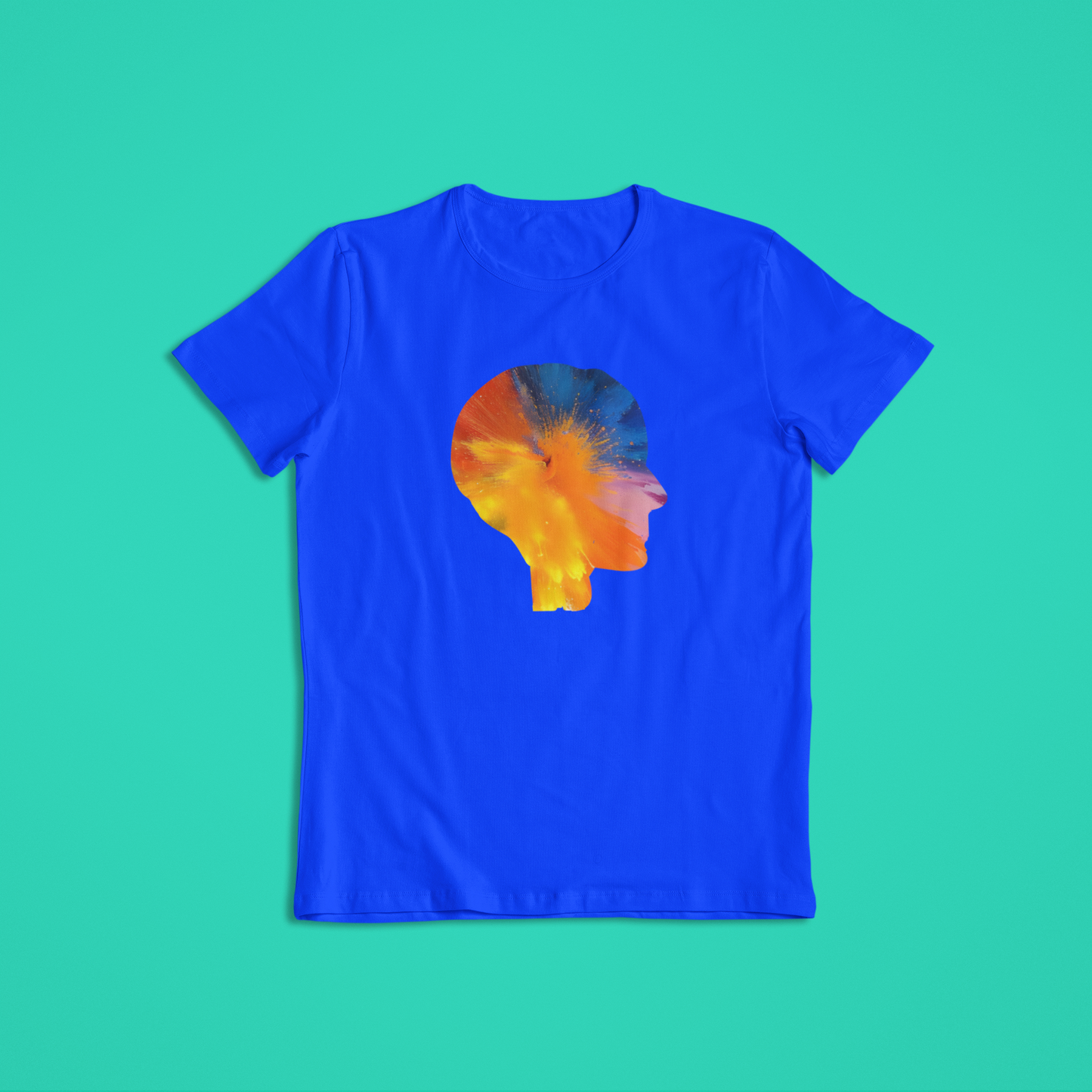 Vibrant and Colorful Face Tee and Hoodie