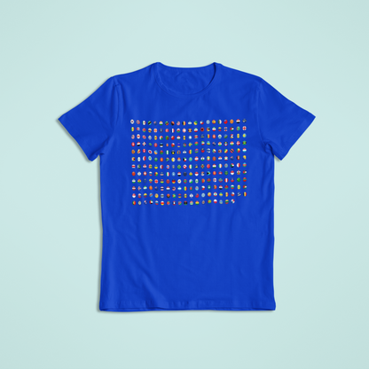 All World Flags T-shirt and Hoodies
