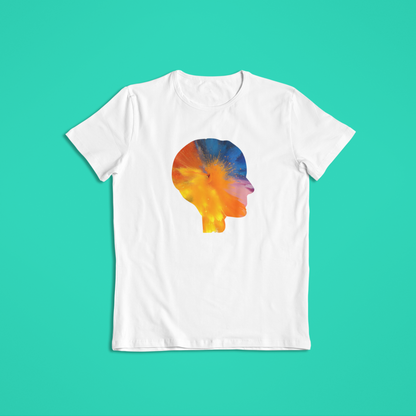 Vibrant and Colorful Face Tee and Hoodie