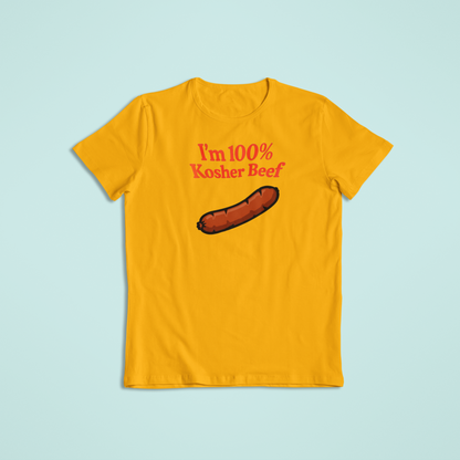 100% Kosher Beef Tshirts and Hoodie