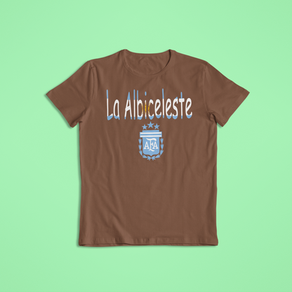La Albiceleste Argentina Soccer Shirt & Hoodie | AFA Emblem Design | Argentina Football | World Cup