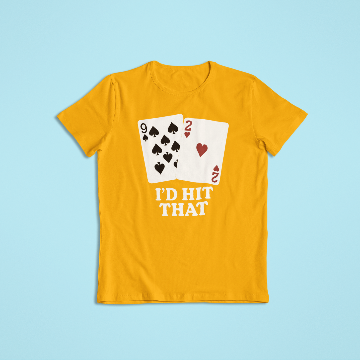 I’d Hit That Poker T-Shirt and Hoodie – Funny Card Game Design | Casino Humor Tee | Gift for Poker Players