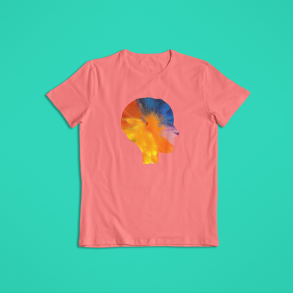 Vibrant and Colorful Face Tee and Hoodie