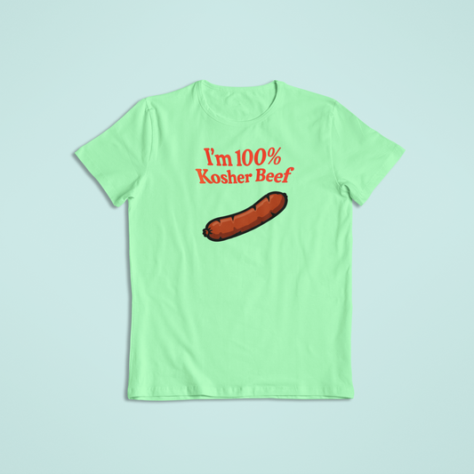 100% Kosher Beef Tshirts and Hoodie