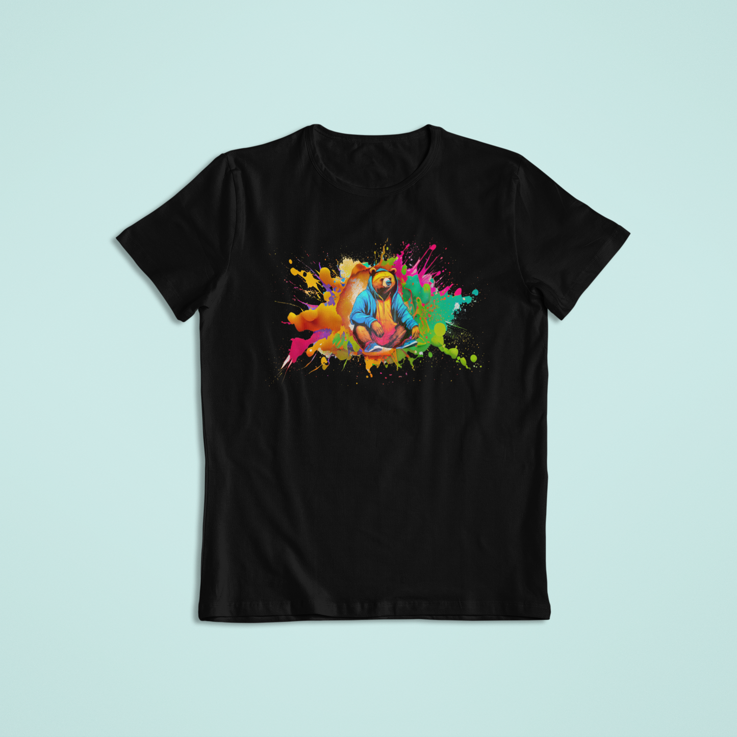 Bear Splash Toddler T-Shirts - All Toddler and Kid Sizes - Great Gift Idea - Unique and Colorful Tees - Stylish Apparel - Kid Friendly