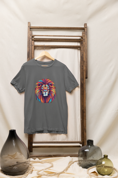 Colorful and Vibrant Lion