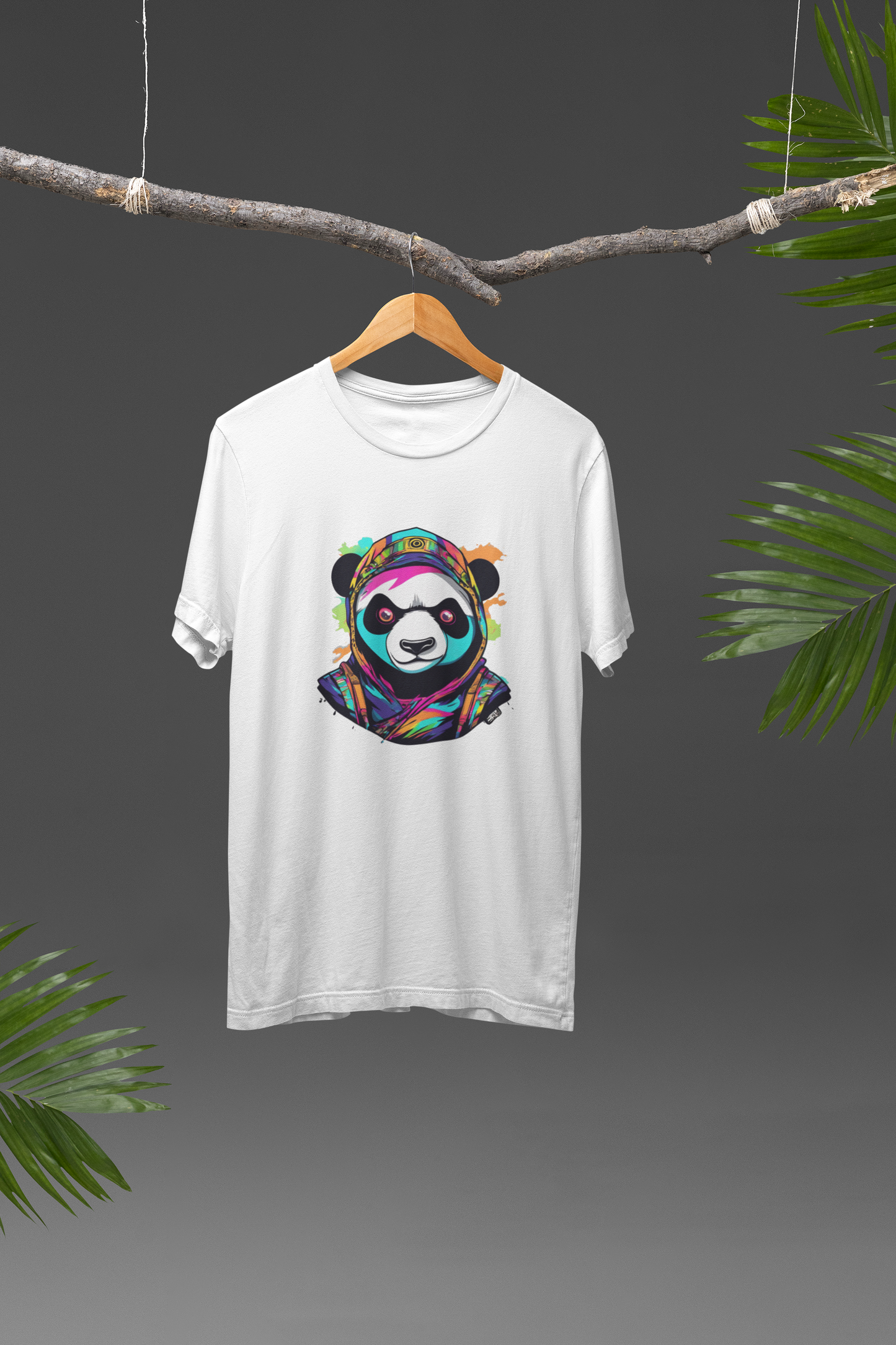 Vibrant Ninja Panda