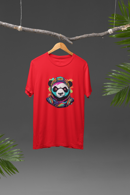 Vibrant Ninja Panda