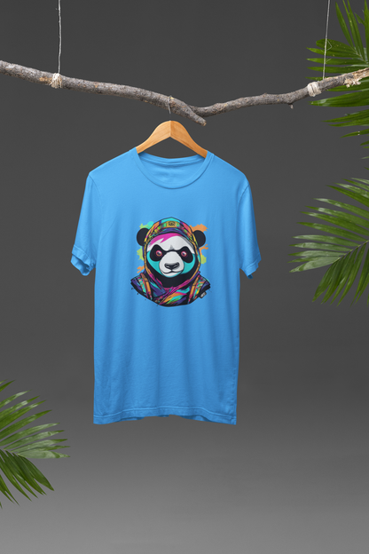 Vibrant Ninja Panda