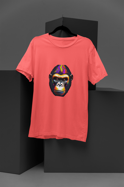 Colorful and Vibrant Gorilla