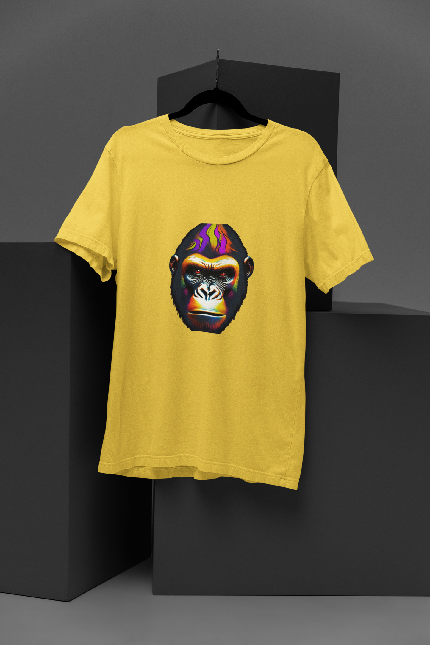 Colorful and Vibrant Gorilla