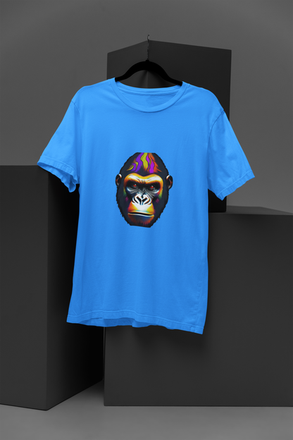 Colorful and Vibrant Gorilla