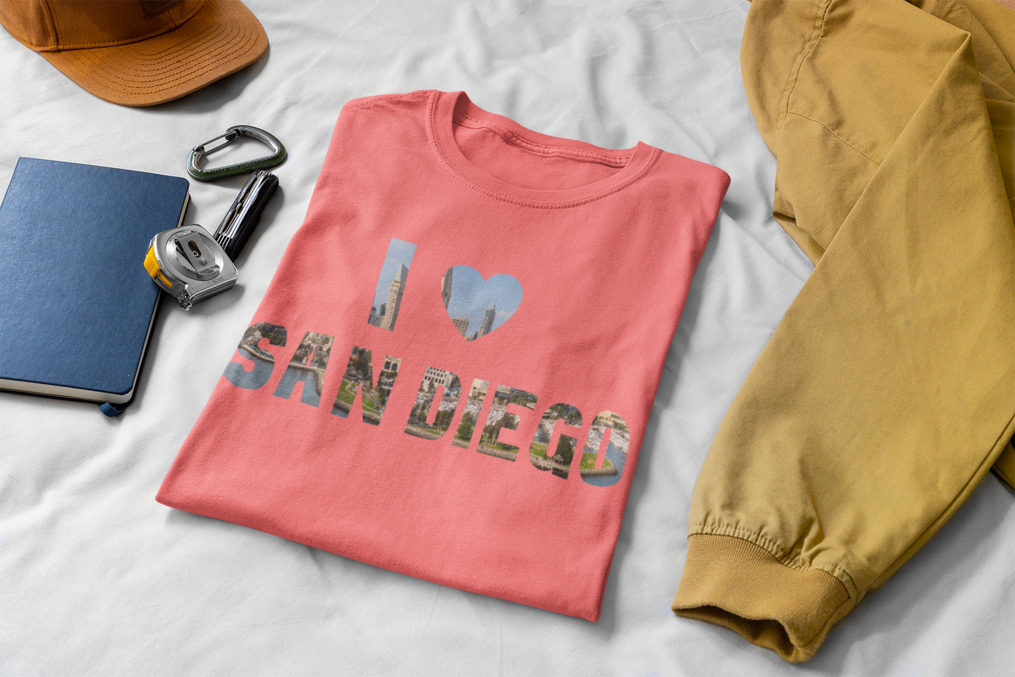 I Heart San Diego TShirts and Hoodies