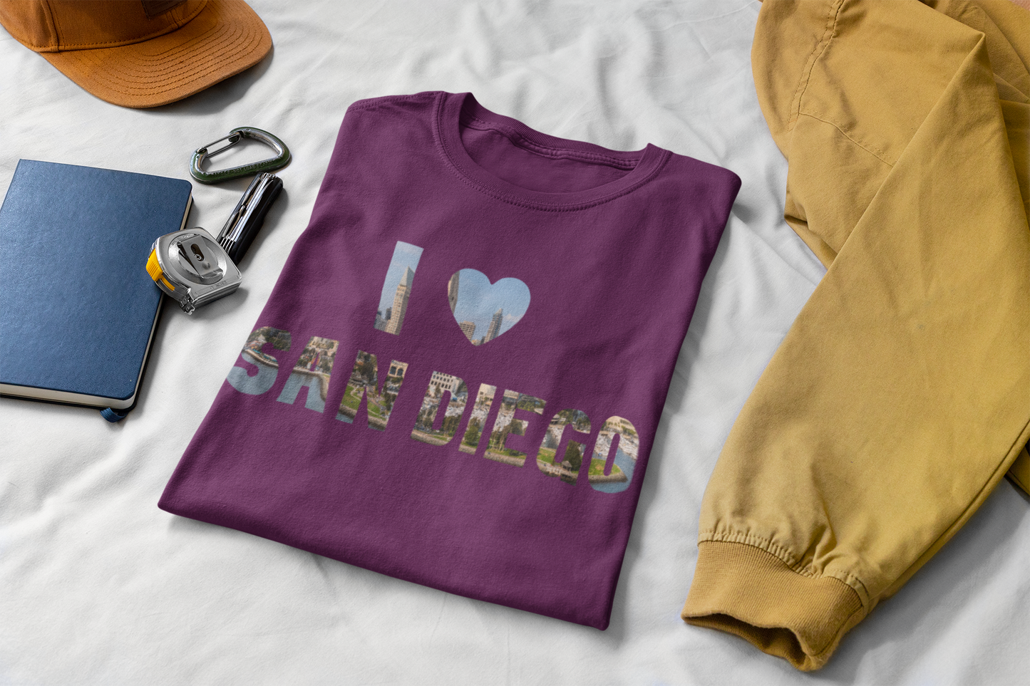 I Heart San Diego TShirts and Hoodies