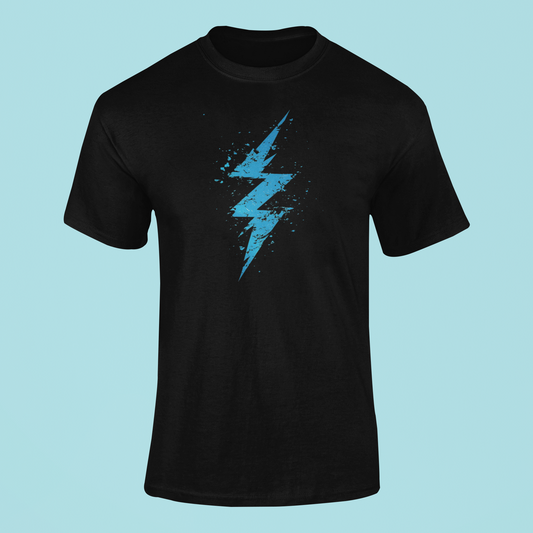 Comic Lightning Bolt Tees and Hoodies