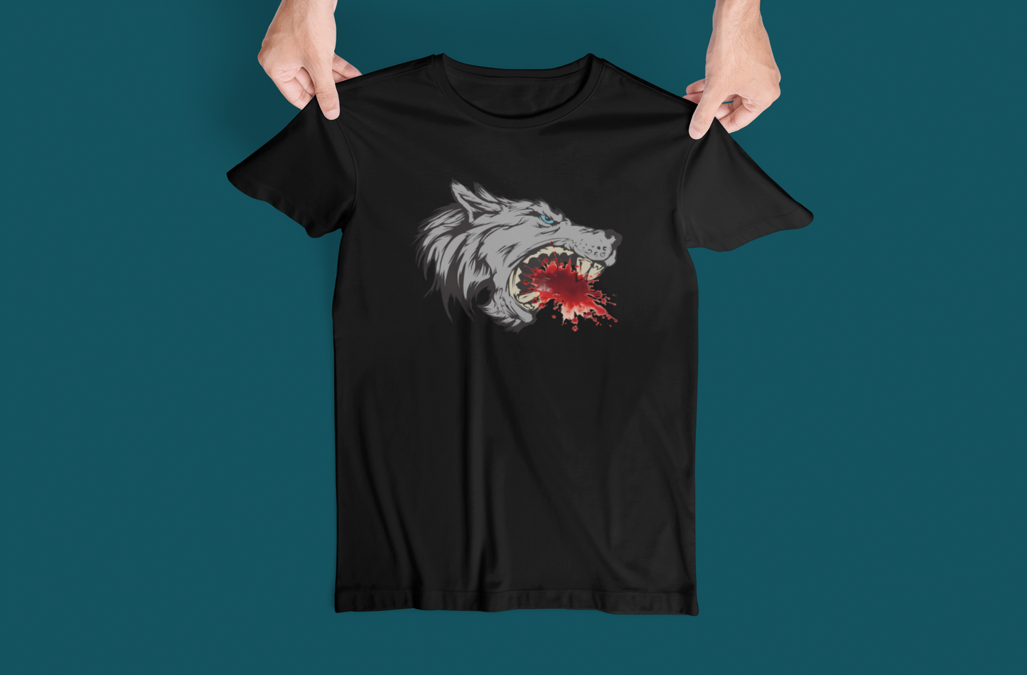 Fierce Wolf Tshirts and Hoodies