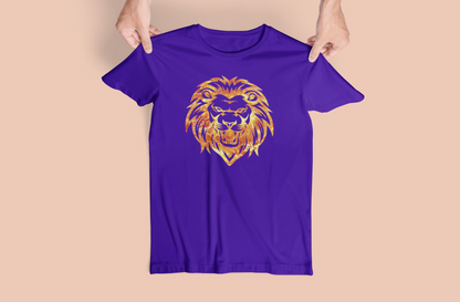 Transparent Lion Fire Tees and Hoodies